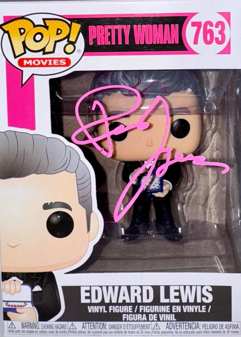 Richard Gere Signed Funko Pop #763 "Edward Lewis" Pretty Woman - Beckett COA
